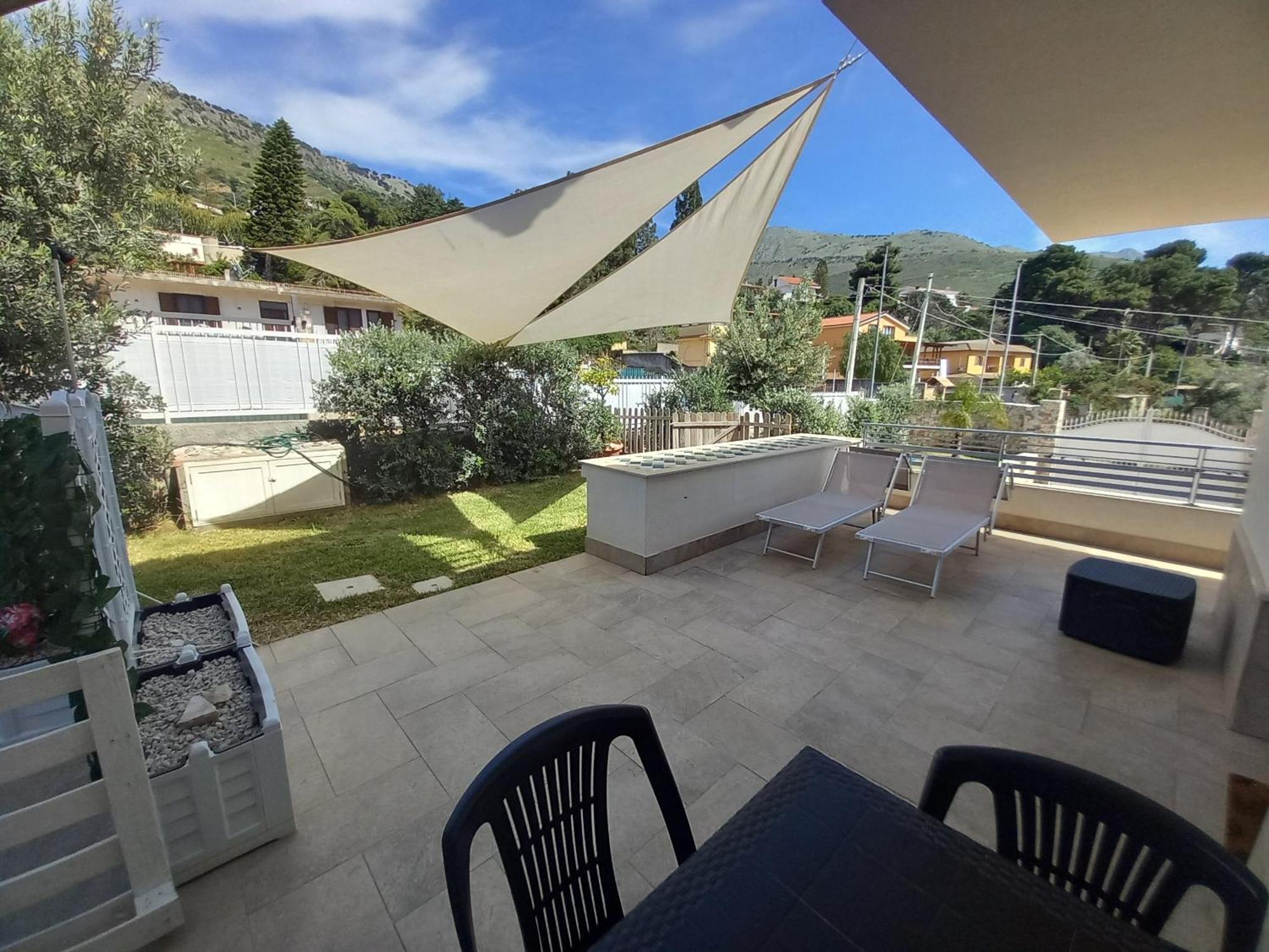 Apartamento Il Tramonto Capaci Exterior foto